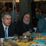 JJ Queyranne et le père Eklemandos, copte orthodoxe © Tekoaphotos