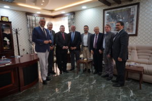 Avec le maire de Mossoul